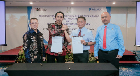 Pelindo Regional 2 Jambi dan Kejari Muaro Jambi Teken Kerja Sama Penanganan Hukum